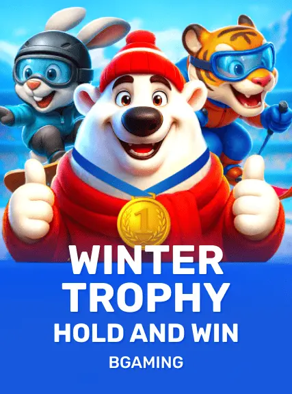 Winter Trophy Hold and Win game tile